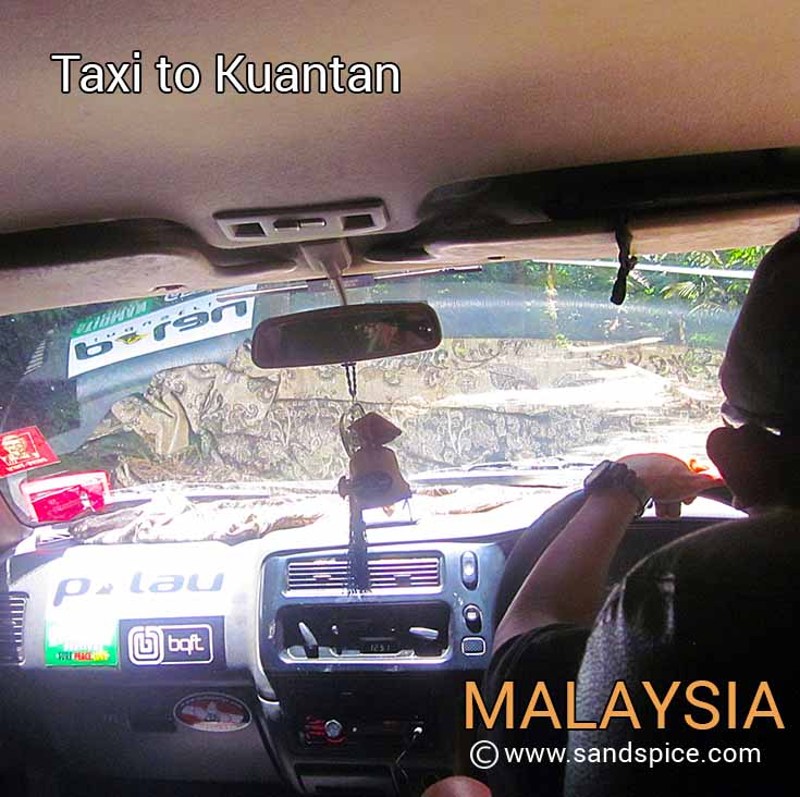 Kuantan by Taxi from Mersing