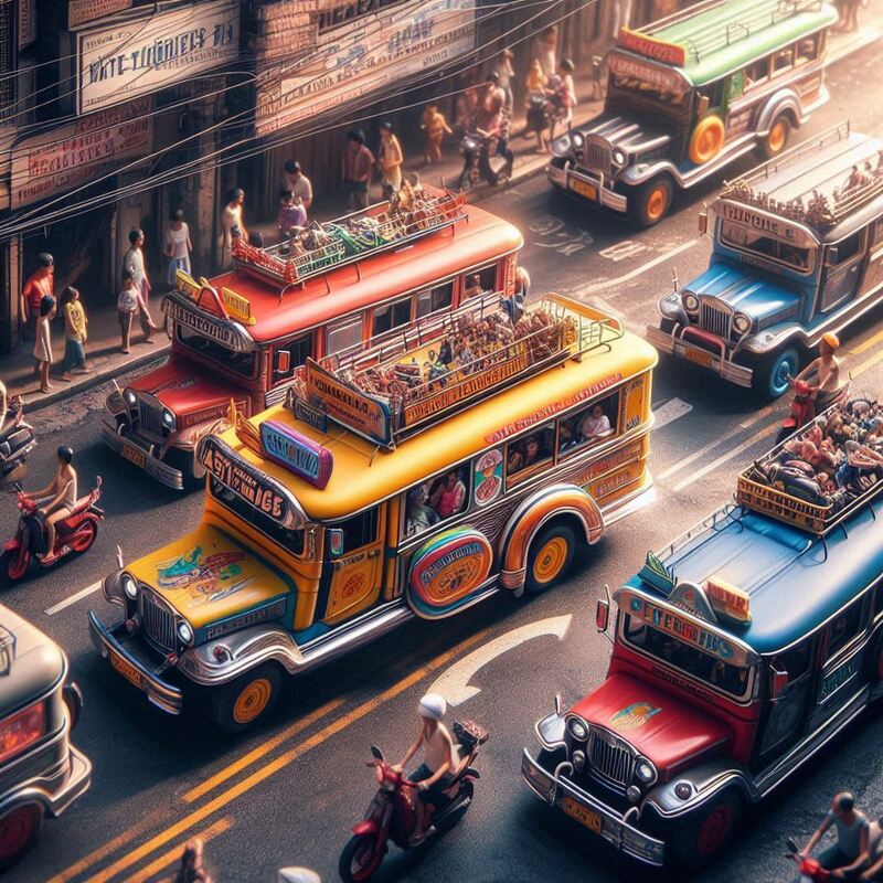 Jeepneys: The Filipino Icon