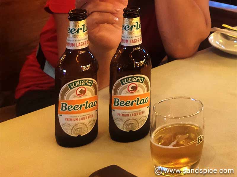 Beerlau in Vientiane