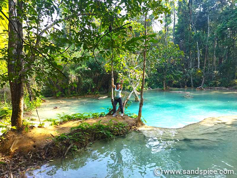 Luang Si Waterfalls, Ready to take a dip? Luang Prabang