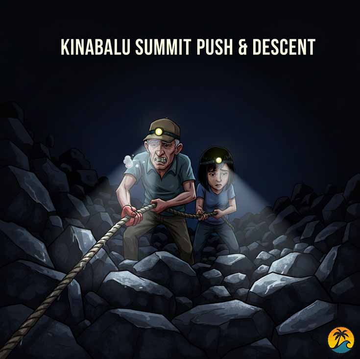 Kinabalu Climb Part 2 🧗‍♀️ Summit Push & Descent