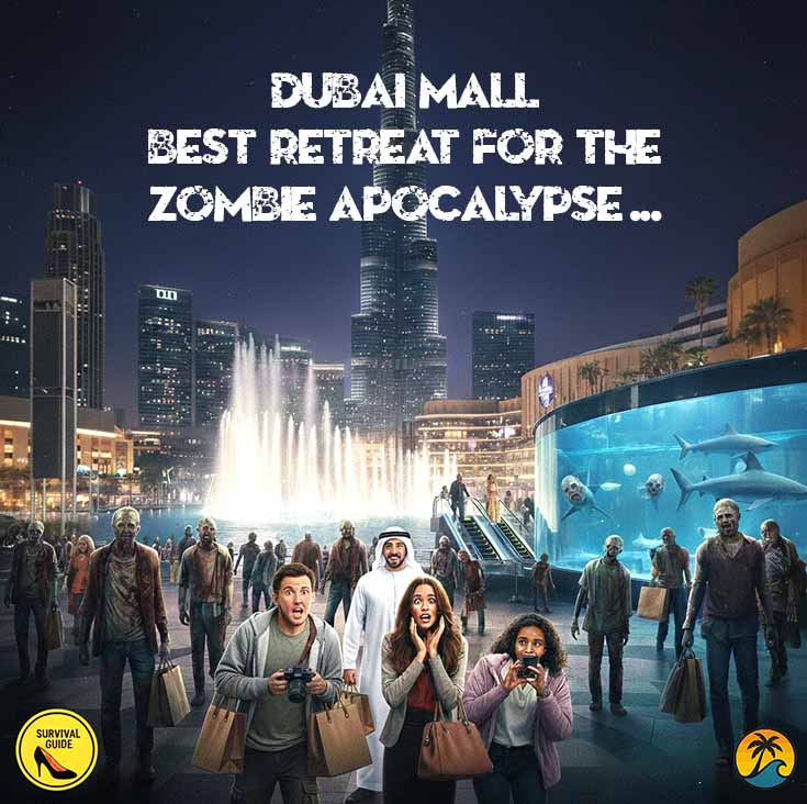 Dubai Mall 🧟‍♂️ Best Retreat for the Zombie Apocalypse...