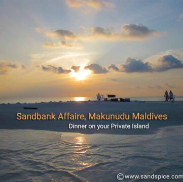 Sandbank Affaire Makunudu Maldives