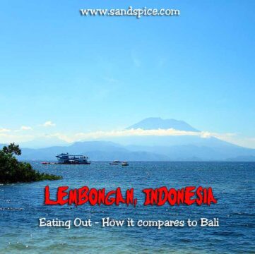 Lembongan Island Eating Out