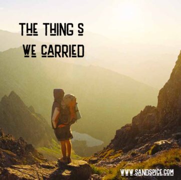 SandSpice Travel Essentials 👣 The Things We Carried