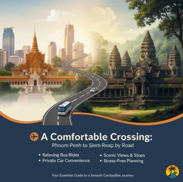 En Route ๐โ๏ธ๐ Phnom Penh to Siem Reap, Cambodia