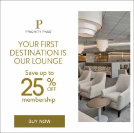Priority Pass Lounge Membership